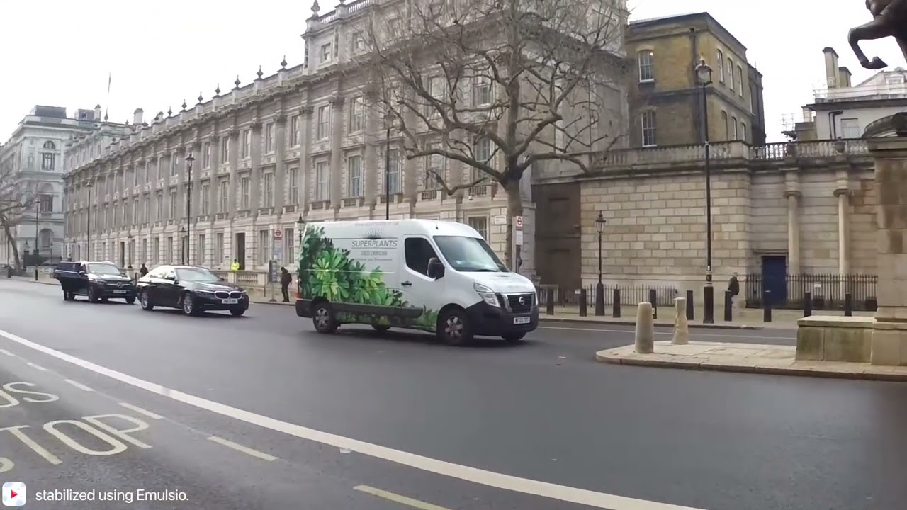 Streets of London - Walking down the Whitehall 