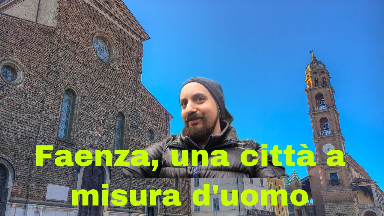 Passeggiata a Faenza, piccola città a misura d’uomo.