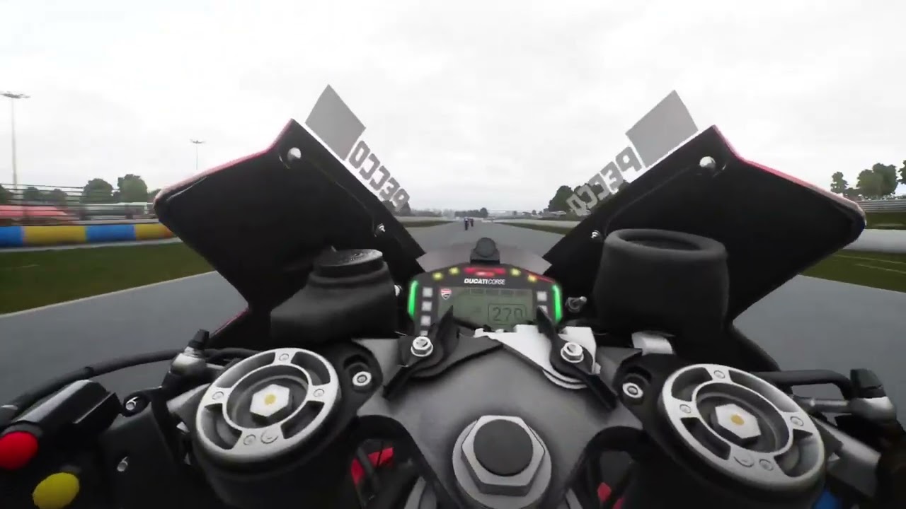 Pecco Bagnaia at 2021 French Grand Prix | Helmet cam | MotoGP21™