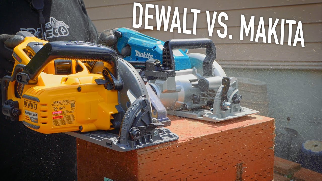 DeWalt & Makita Circular Saw Comparison || Dr Decks