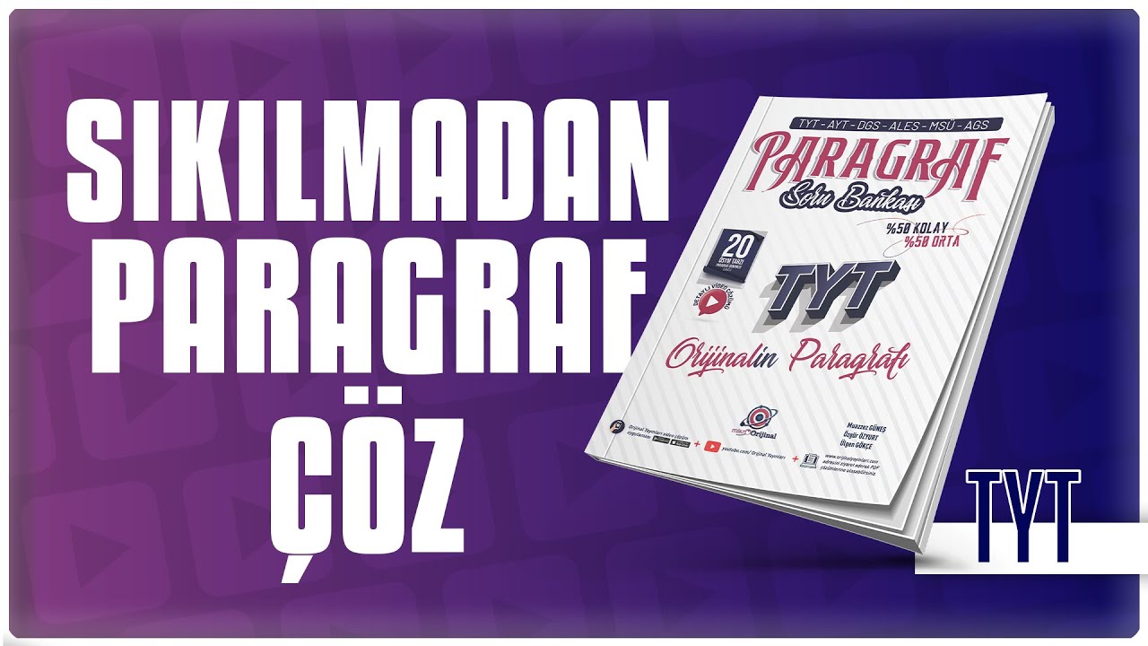 Mikro Orijinal Yayınları TYT Paragraf Mikro Soru Bankası İnceleme