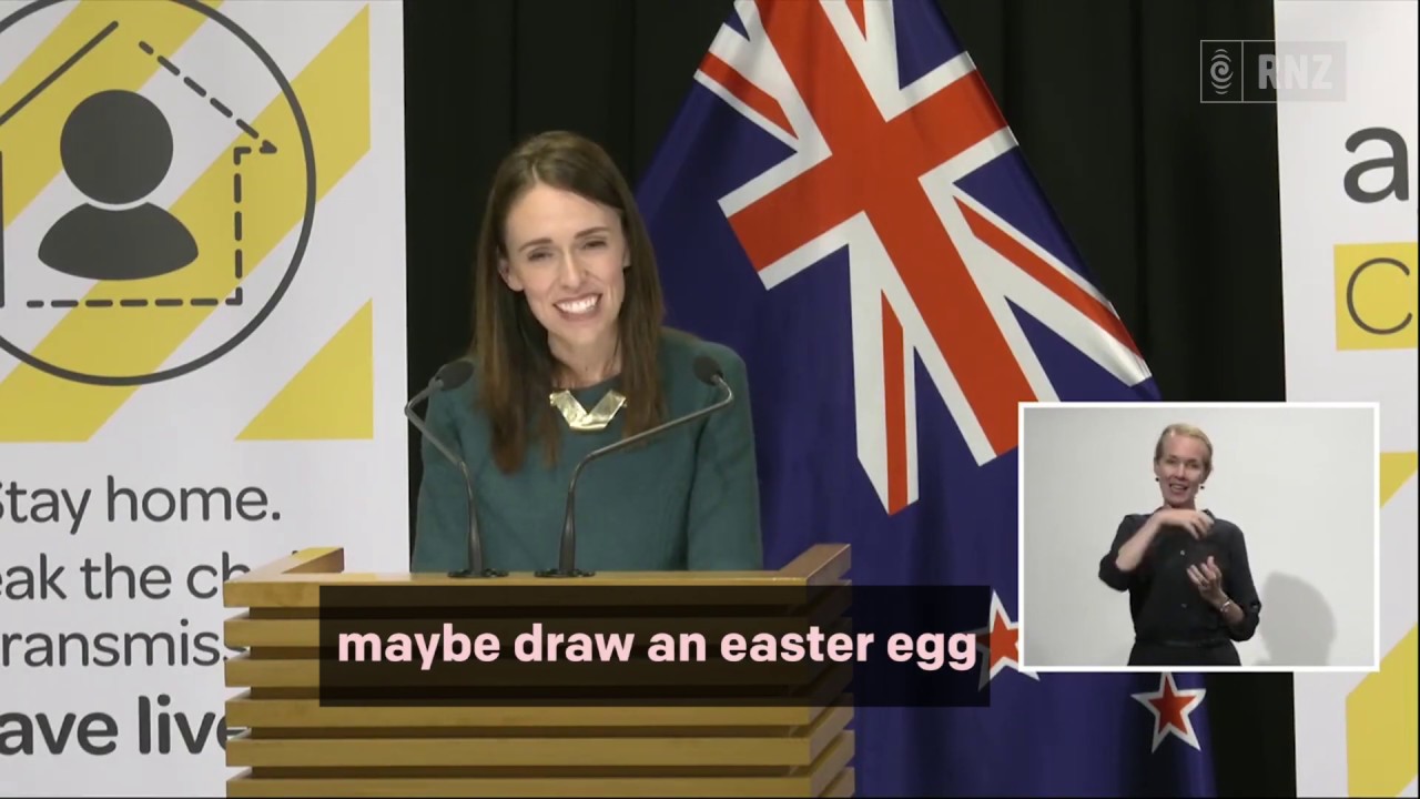 Jacinda Ardern - Tooth Fairy and Easter Bunny essential workers