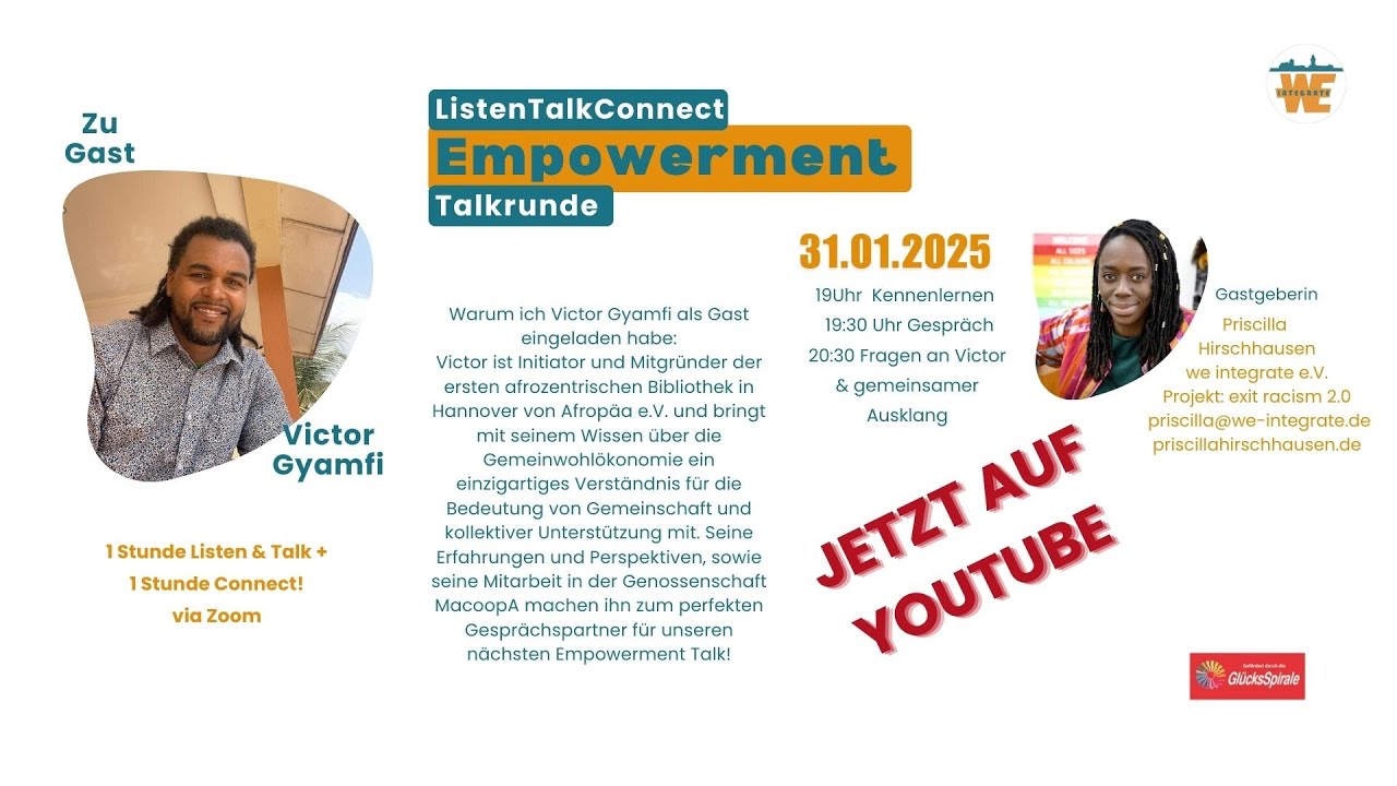 Listen Talk Connect 5 Empowerment Talk with Victor Gyamfi