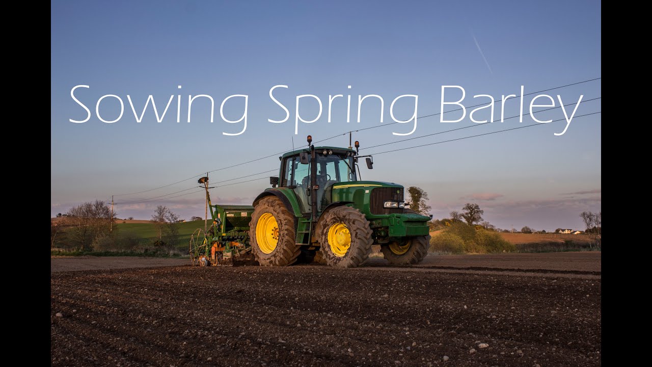 Sowing Spring Barley