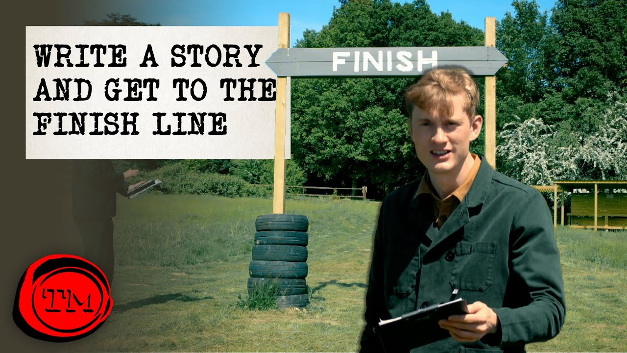Write a 10 Word story while Running to the Finish Line | Full Task | Taskmaster