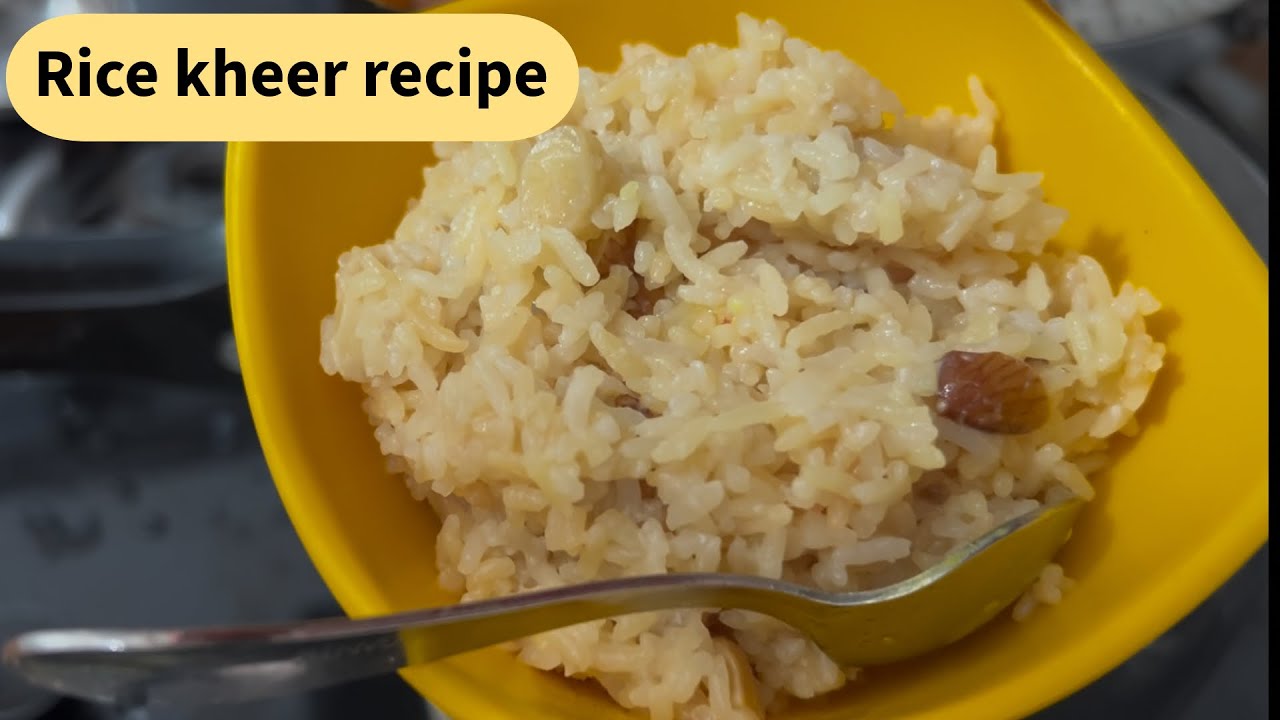 चावल की खीर बनाने  तरीका | Rice Kheer Recipe/ Busyallahabadi