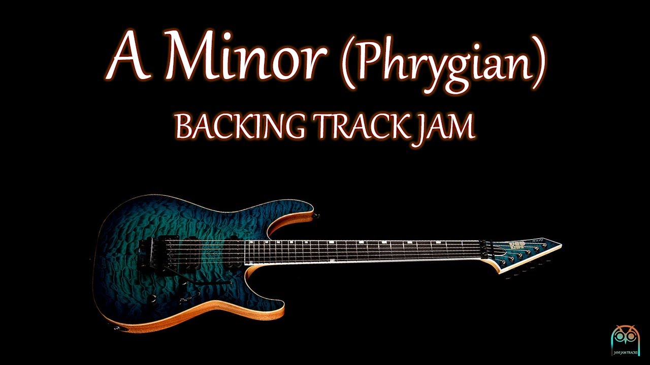 Metal Guitar Backing Track Jam in A Minor Phrygian