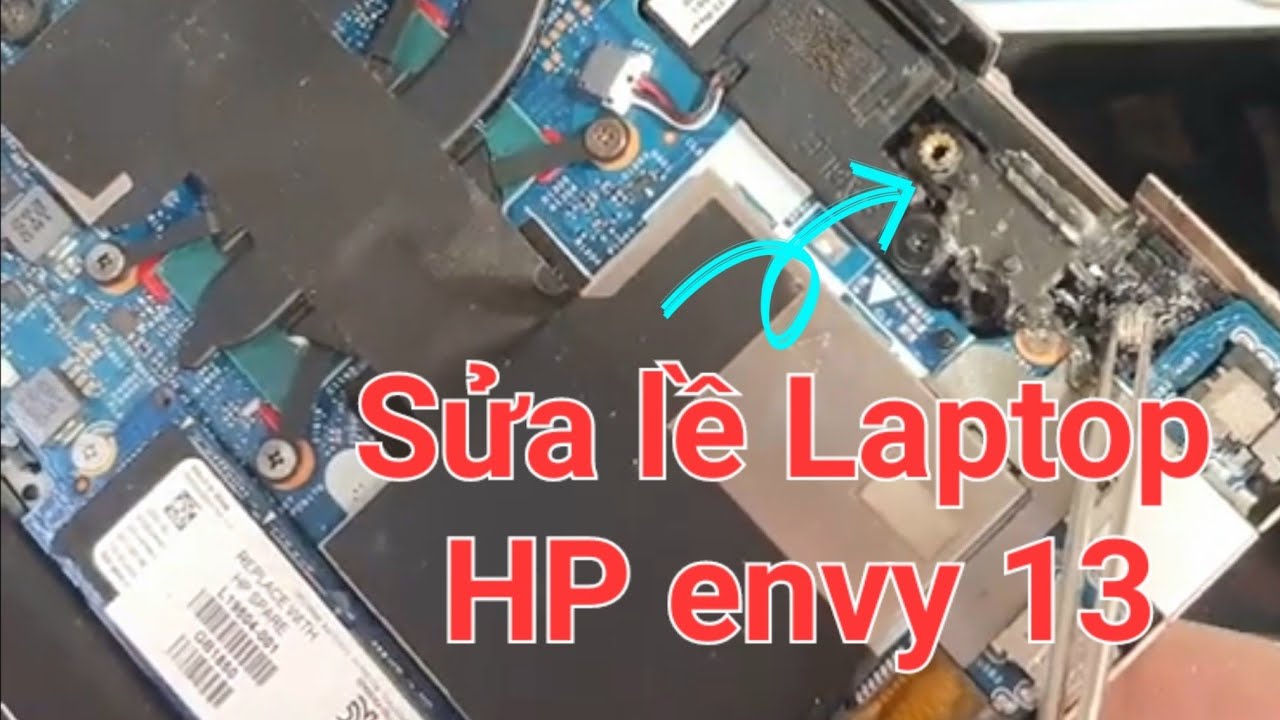 Cách Sửa bản lề laptop HP Envy laptop 13 | bản lề laptop