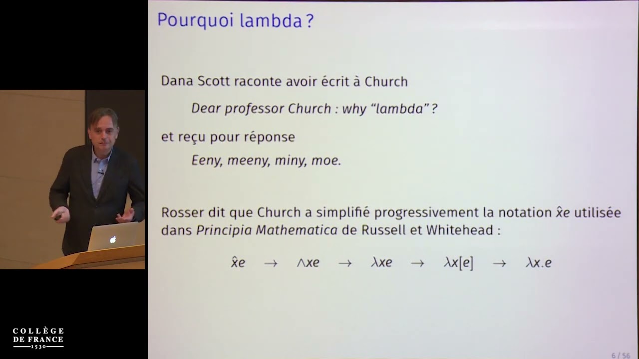 Programmer = démontrer ? La correspondance de Curry-Howard... (1) - Xavier Leroy (2018-2019)