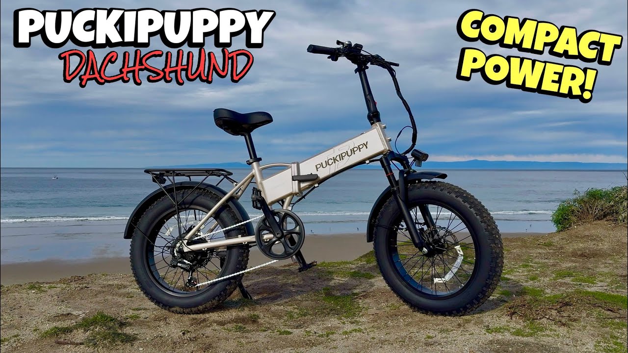 The Puckipuppy Dachshund E-Bike is MUST HAVE for Your Commute!