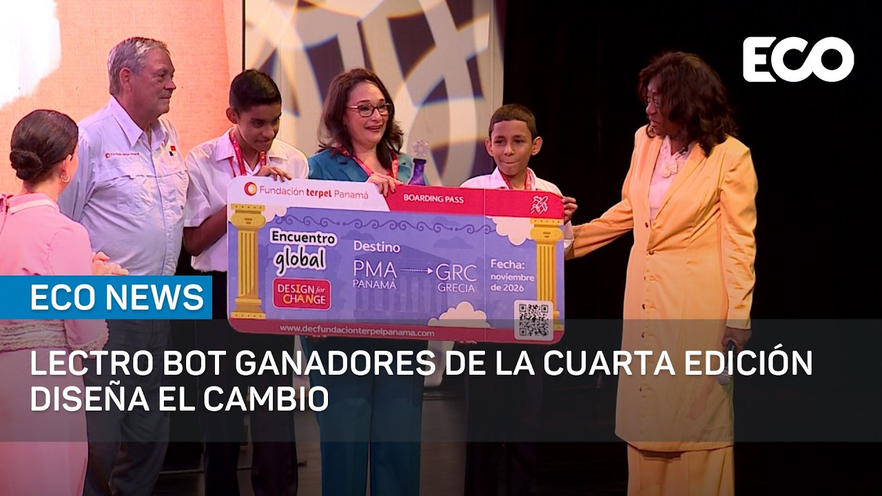 LECTROBOT ganadores de la cuarta edición Diseña el Cambio | #EcoNews