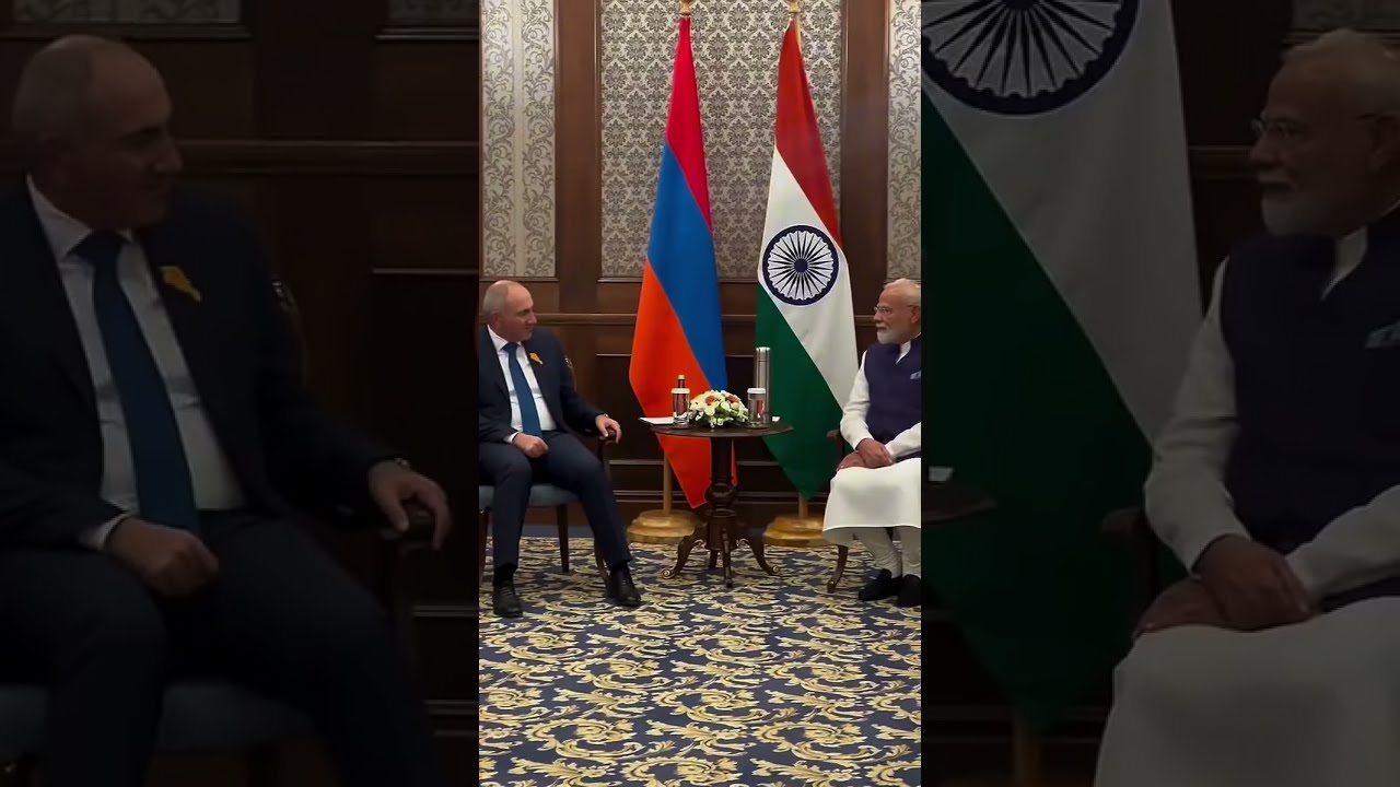 Modi - Pashinyan Meet | Indian PM Holds Bilat with Armenian Counterpart