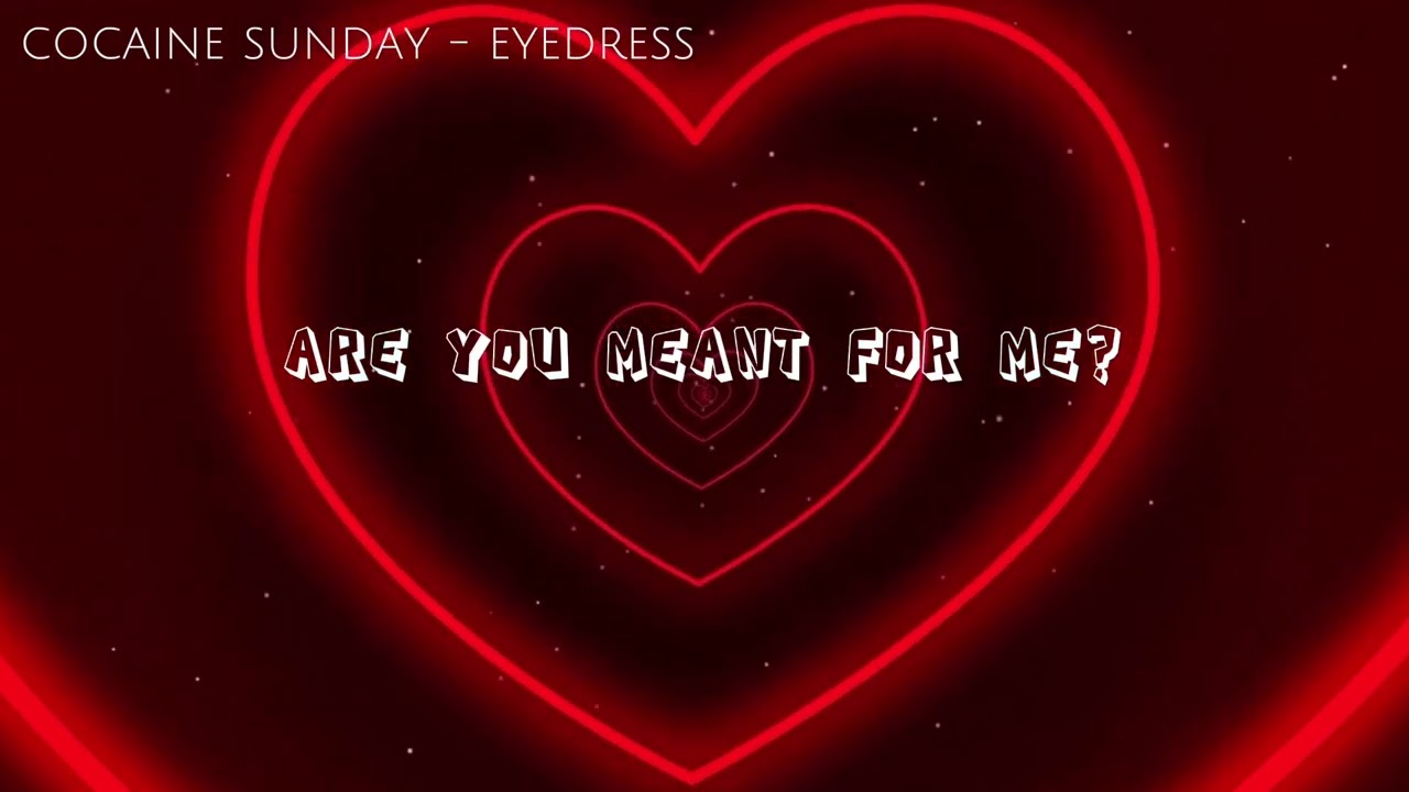 Cocaine Sunday - Eyedress || Lyric Video