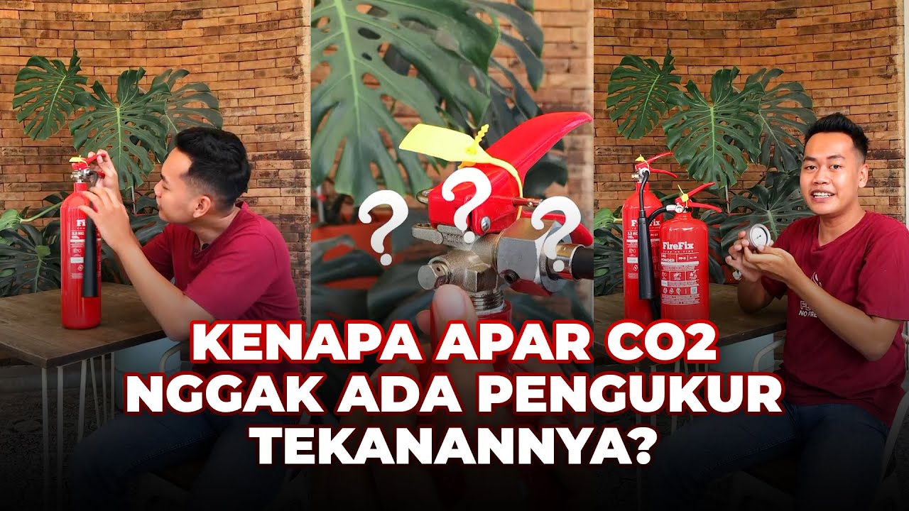 Alasan Mengapa APAR CO2 Nggak Punya Pengukur Tekanan 🧯