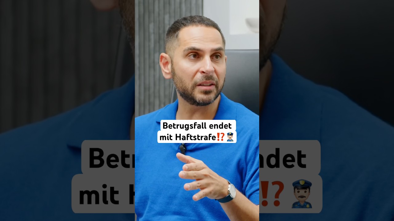 Jetzt drohen dem vermeintlichen Betr&uuml;ger echte Konsequenzen.