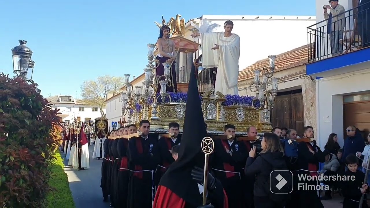 La Sentencia,(Balcón de Pilatos).Viernes Santo 2023. Campo de Criptana. Por el Calvario y el Santo.