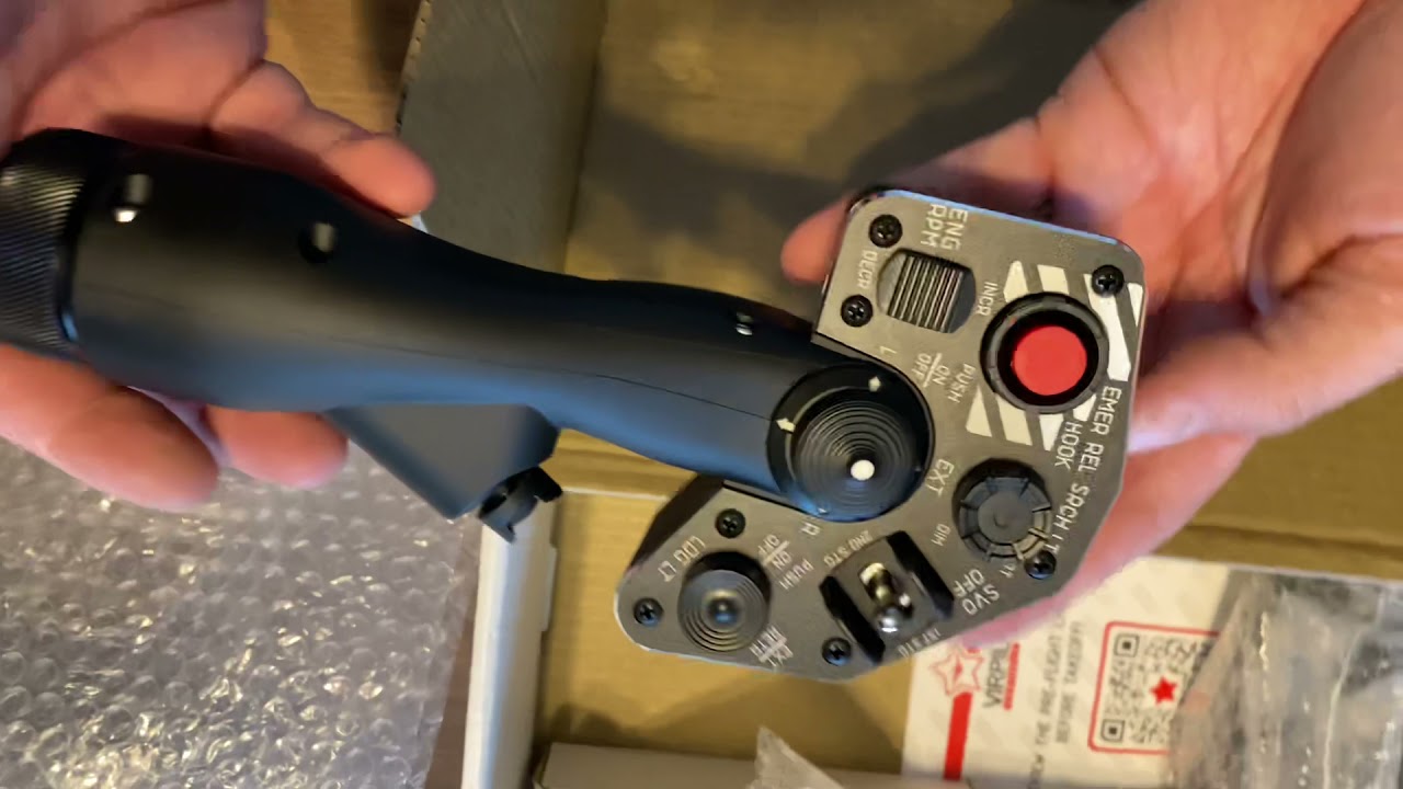 Virpil H-60 Collective UnBoxing