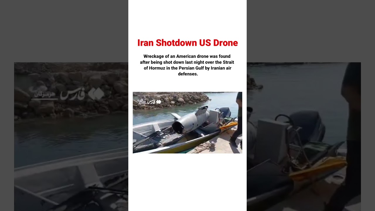 🚨🚨🚨 Iran Shot down US Drone