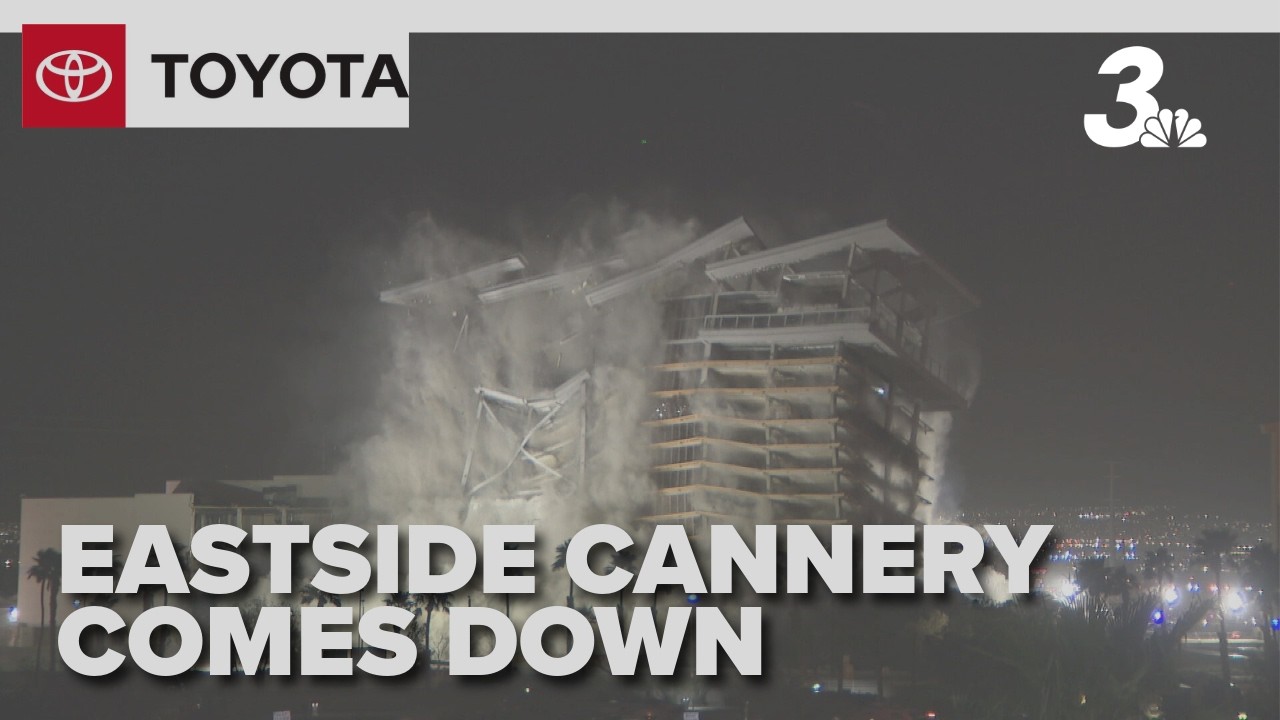 Eastside Cannery imploded nearly six years after closing; future of site unclear