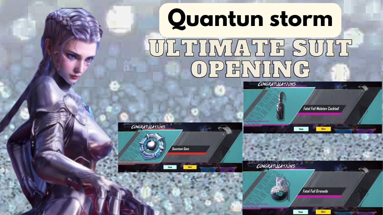 Quantum storm ultimate suit opening with prime plus 50UC Vouchers