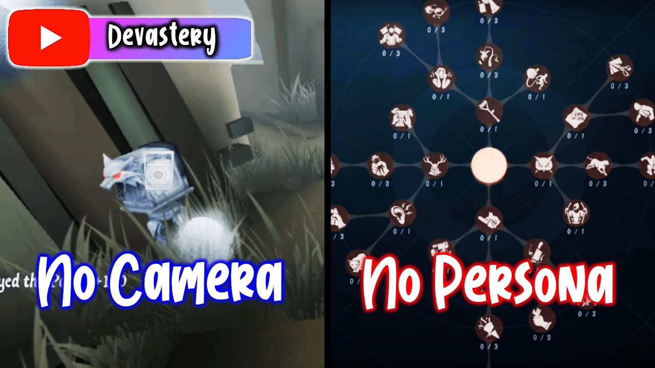 Challenge : No Camera & No Persona - Identity V