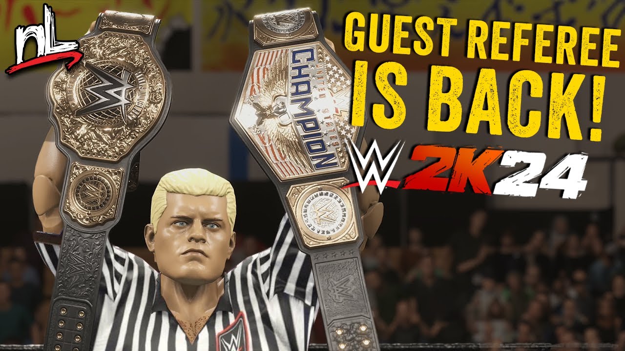 Special Referee Matches are AMAZING in WWE 2K24!