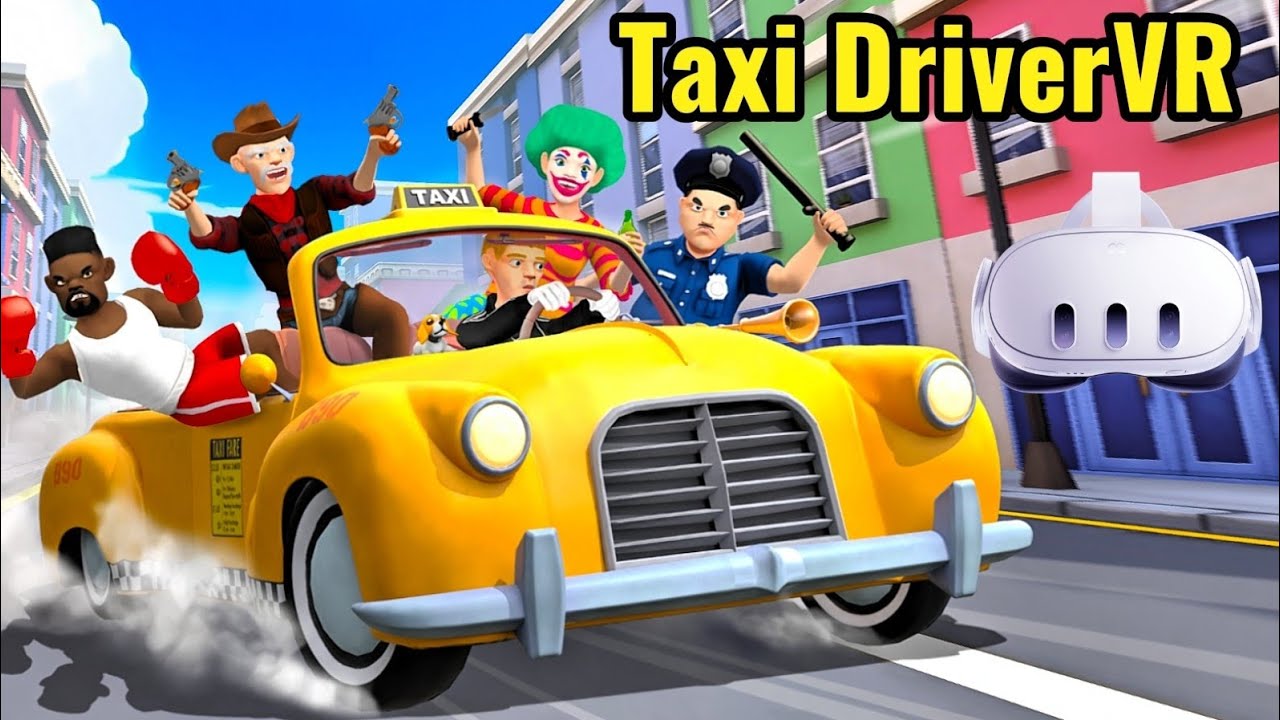 Taxi DriverVR - Лучший Uber в истории