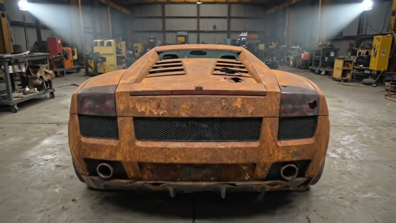 Abandoned Lamborghini Gallardo Rescue Project