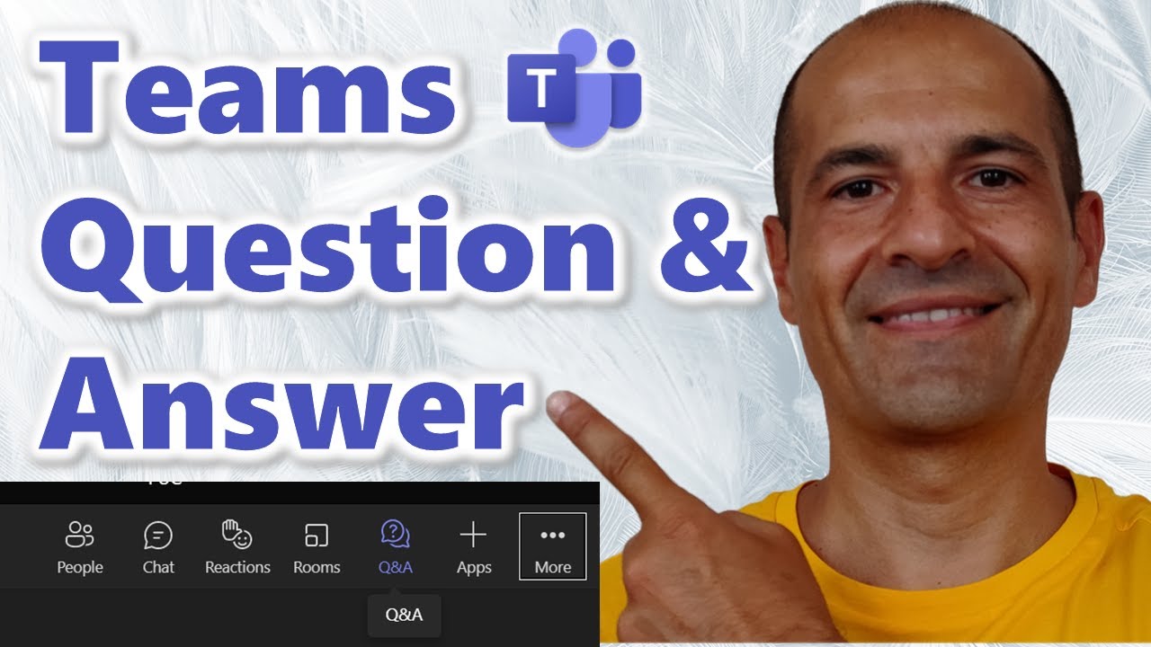 ❓How to enable Question & Answer in Microsoft Teams