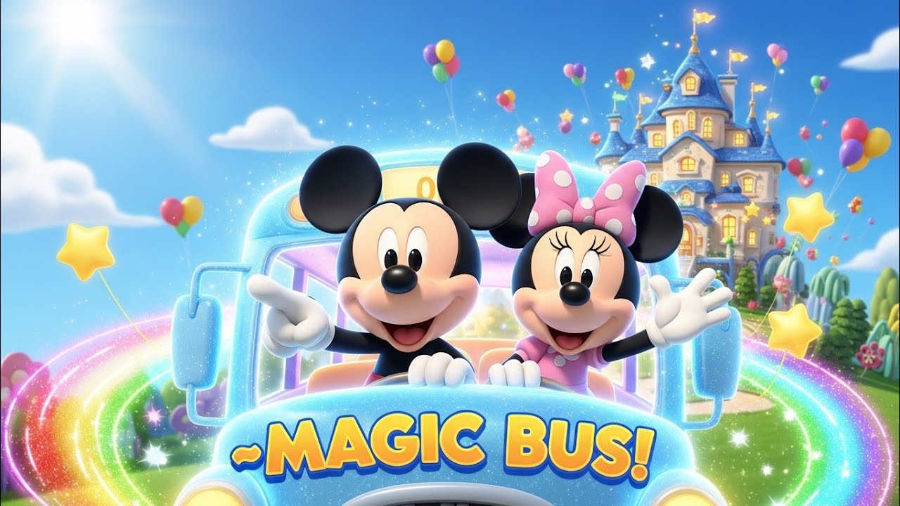 Mickey’s MAGIC BUS Took Them WHERE?! 😲✨ Clubhouse Adventure