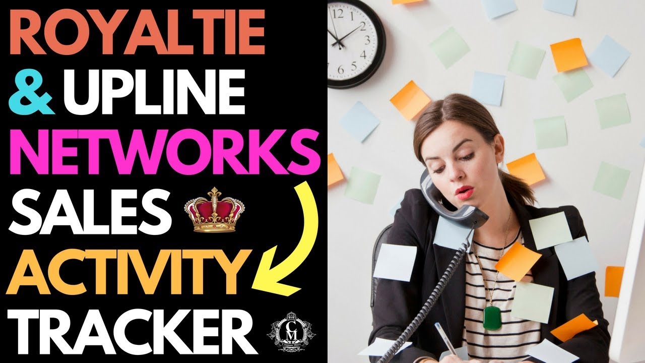 Upline Networks Sales Activity Feature - LIVE DEMO - Royaltie Elite