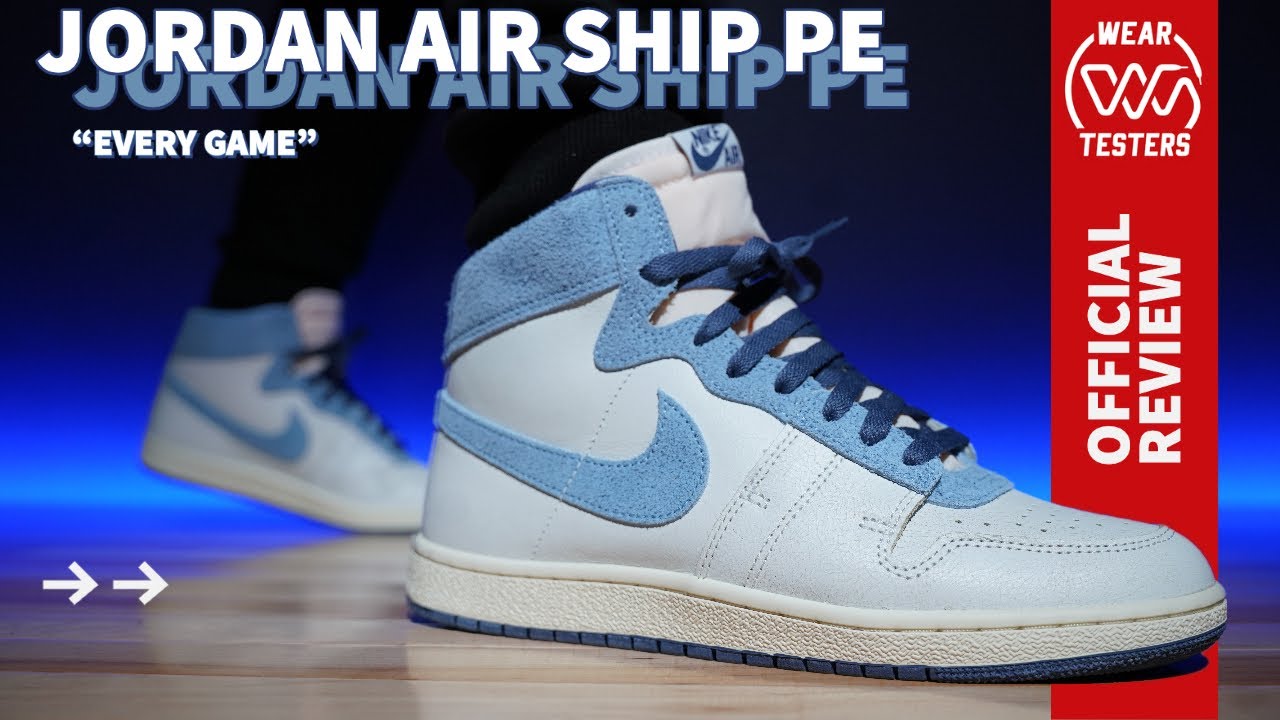Jordan Air Ship PE Every Game UNC