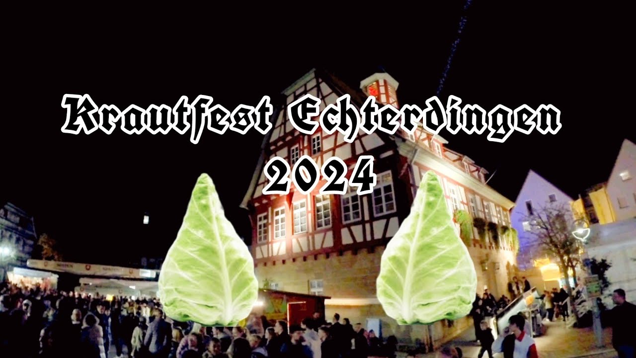 Krautfest 2024 in Leinfelden -Echterdingen  -  Straßenfest