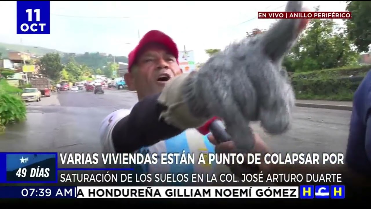 A punto de colapsar viviendas en la colonia José Arturo Duarte por falla geológica