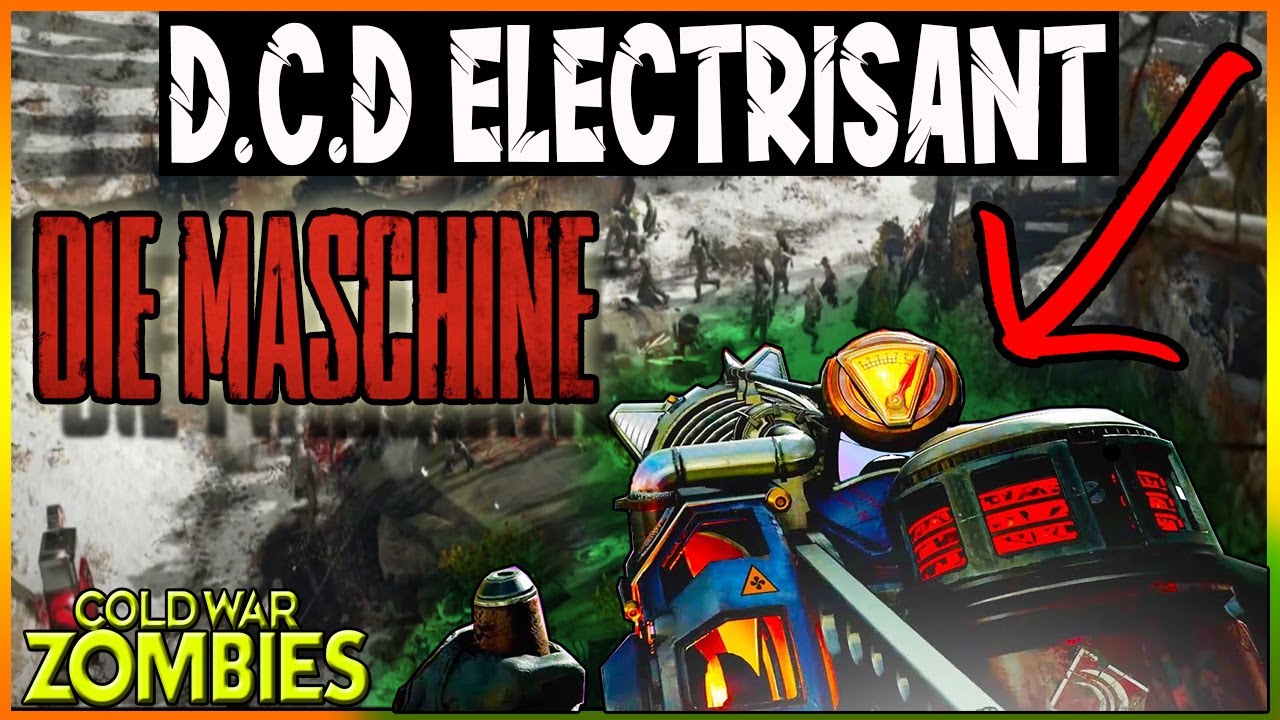 OBTENIR LA D.C.D ÉLECTRISANT  (ARME ÉLECTRIQUE ) TUTO COLD WAR ZOMBIE DIE MASCHINE