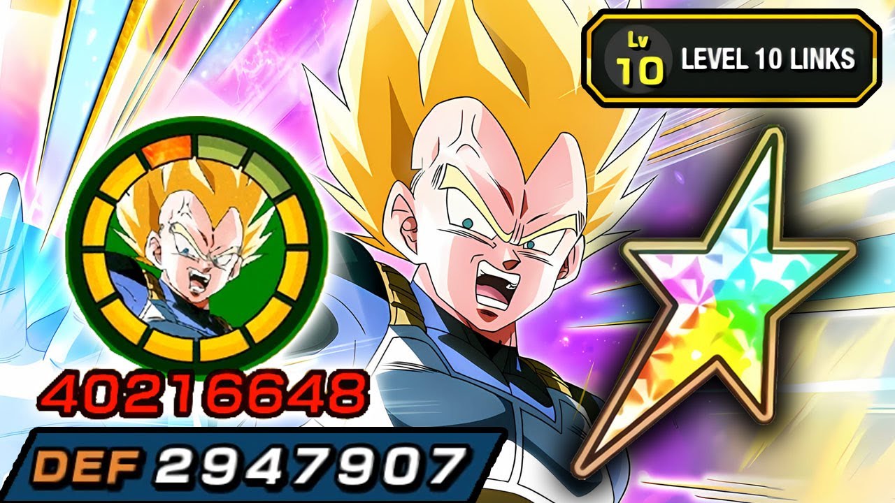 100% NEW TEQ TRANSFORMING SSJ VEGETA LEVEL 10 LINKS SHOWCASE!!! Dragon Ball Z Dokkan Battle