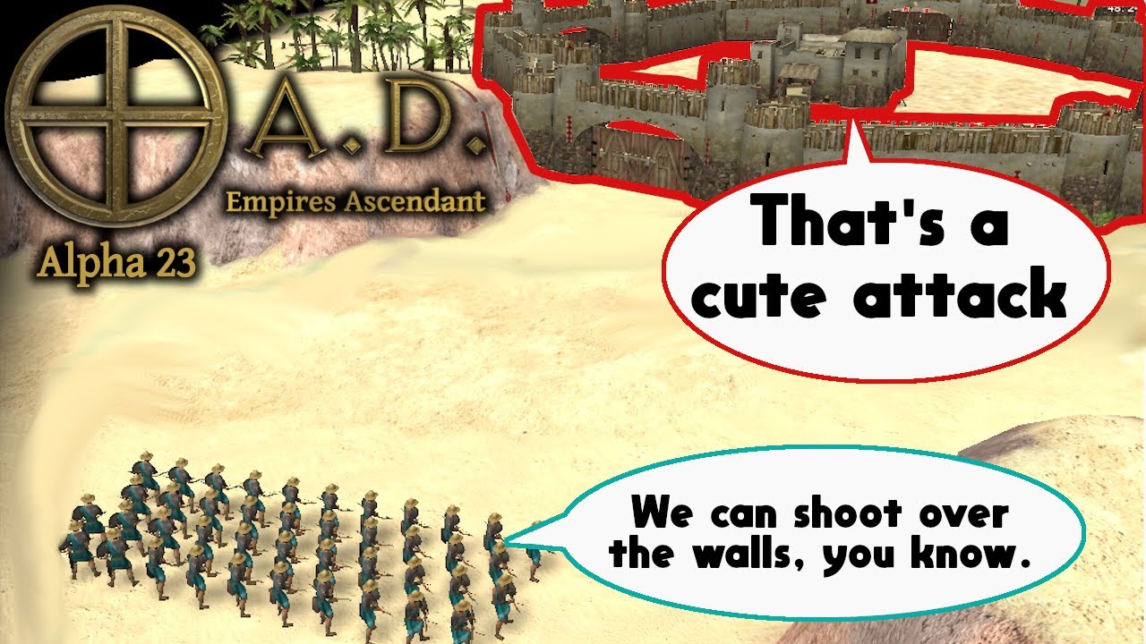 0 A.D. A23 - Replay Commentary (RolandSC2's Anti-Rush Strategy)