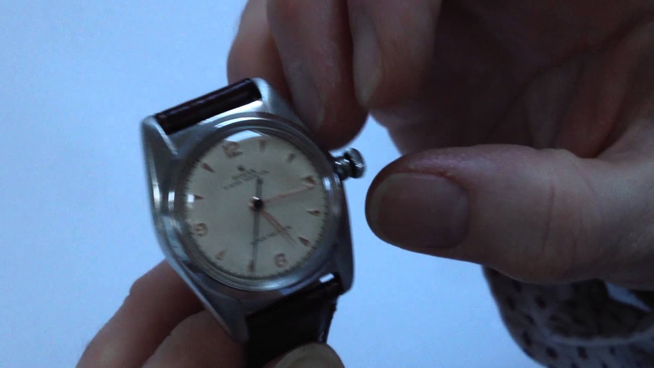 ROLEX vintage wristwatch, Oyster Perpetual 'Bubble Back', Ref.5050, circa 1949
