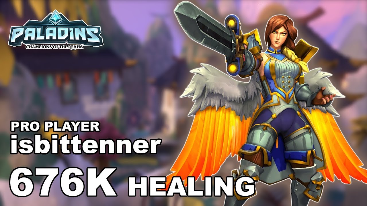 isbittenner Furia '676K' Healing!! Paladins Pro (Fnatic) Casual Gameplay