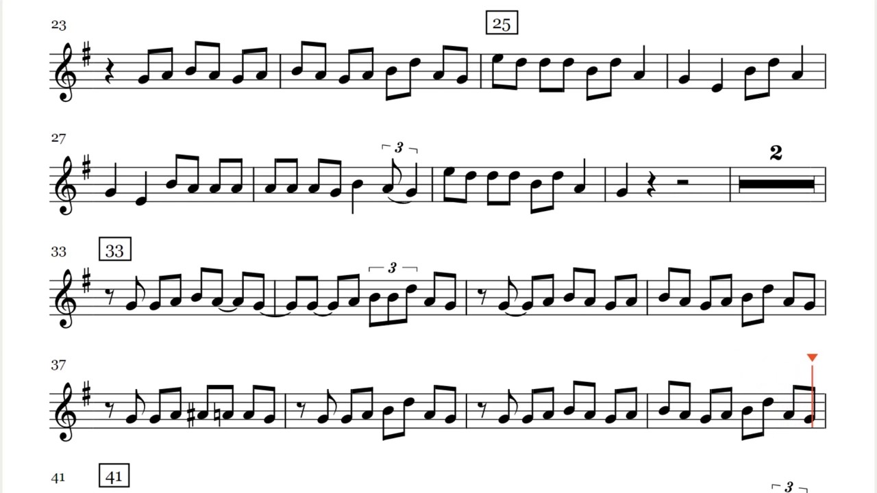 Lukas Graham   7 Years Saxophone Sheet Music