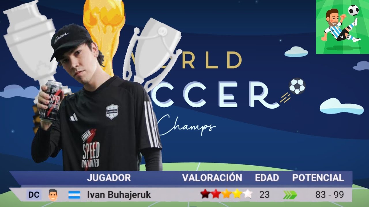 Simulando la carrera de Spreen en World Soccer Champs | capitulo 1