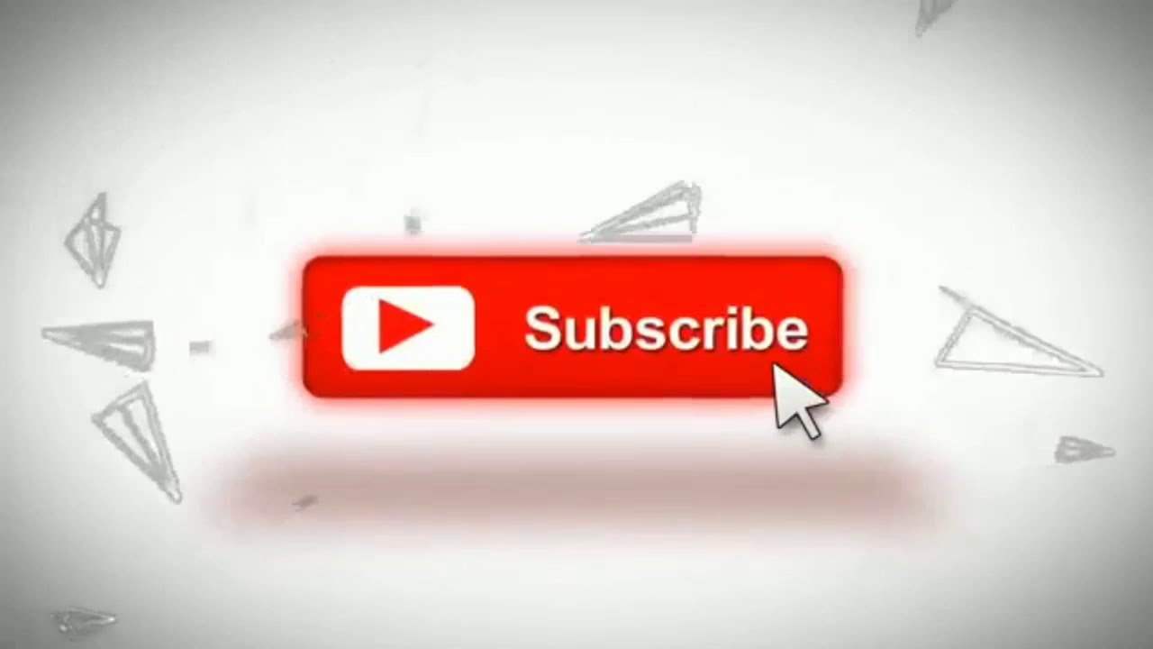 WHITE SCREEN | YOUTUBE SUBSCRIBE BUTTON WITH SOUNDS 🔔