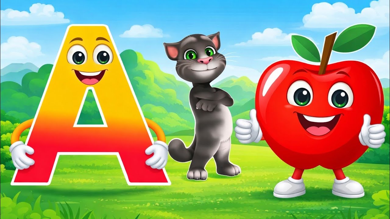A to Z ABCD Learning for Kids  | Fun Alphabet Song with Cute Animation