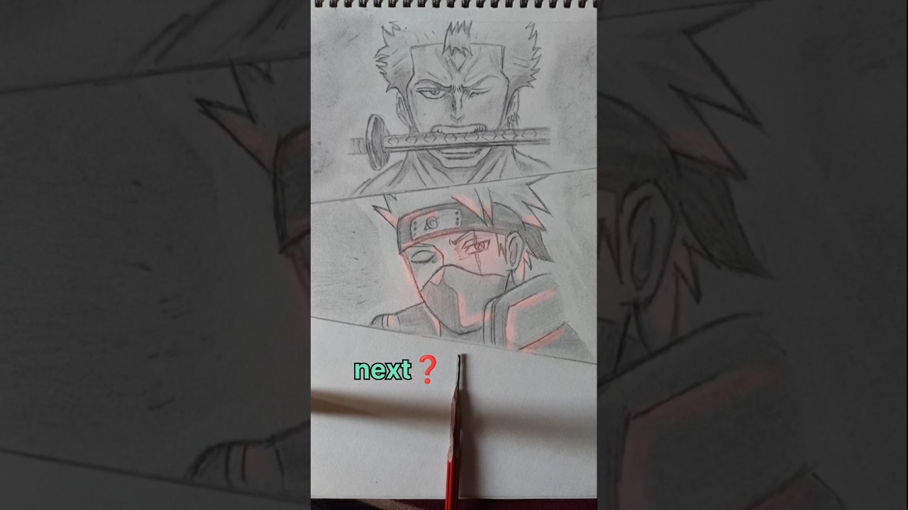 “Day 2: Drawing Popular Anime Side Characters” 