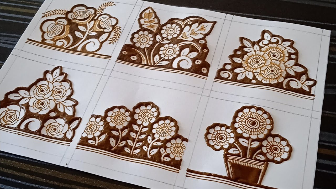 very beautiful startup mehndi design for beginners || latest flower startup tutorial ||#learnmehndi