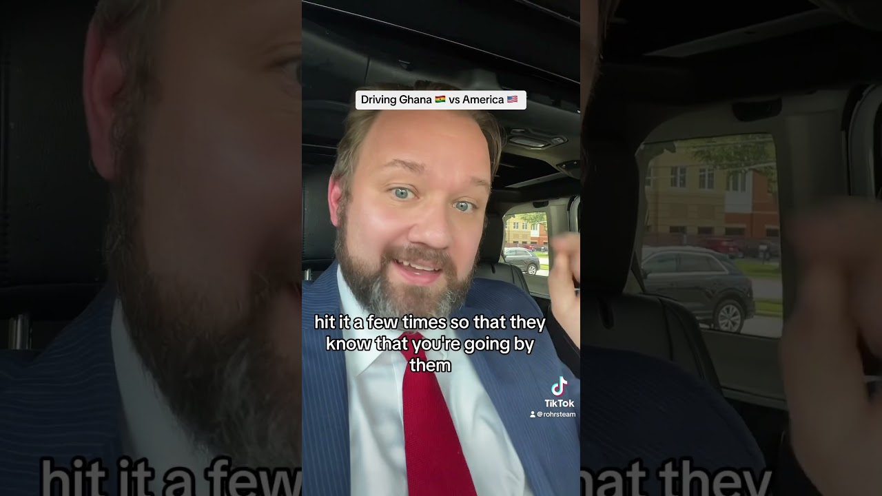 Driving in Ghana versus America