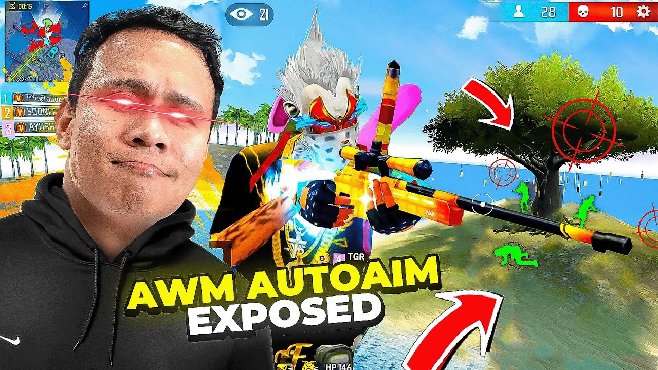 UG Ayush भाई Cheater Nikle 🤪 Awm Auto Aim Exposed - Tonde Gamer