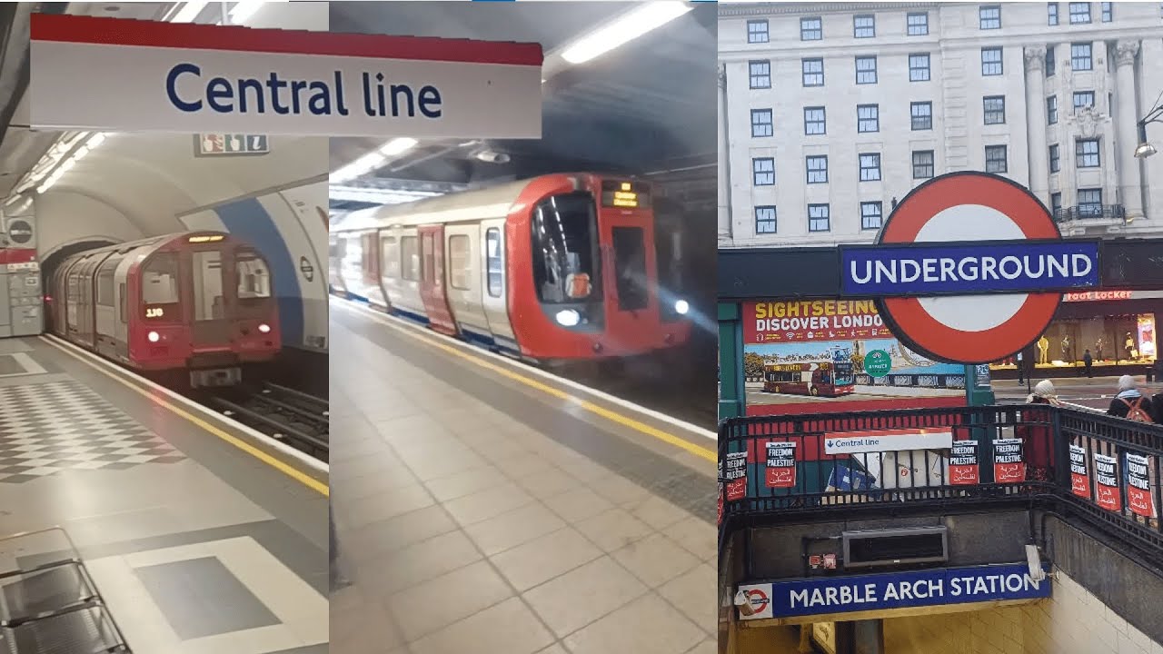 London trains and stations: The Central and District lines