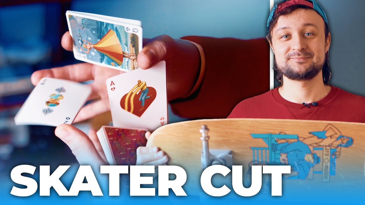 Learn most SATISFYING cardistry move: SKATER CUT