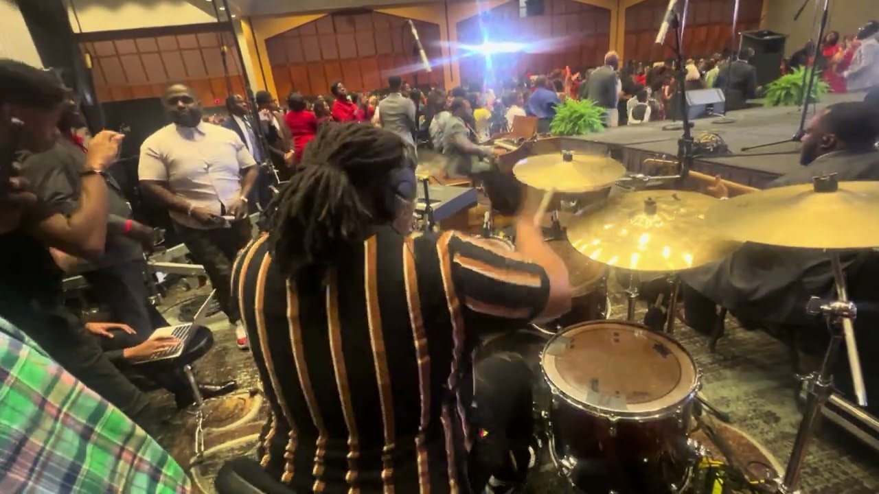 Maurice Fears Jr On Drums Smacking ❗️🔥🥁